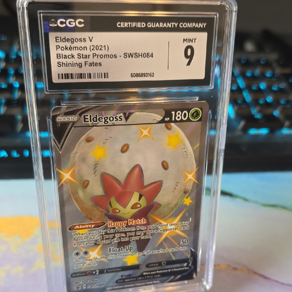 Eldegoss V Pokémon Card - Shining Fates